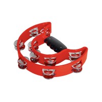 Alice ATB002A Red, Double-Ring Tambourine