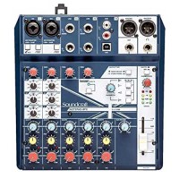 SOUNDCRAFT Notepad-8FX Analog Mixing Console with USB I/O and Lexicon Effects
