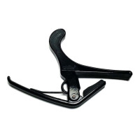 Alice A007A/BK Advanced Alloy Acoustic Guitar Capo, Black Paint