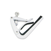 Alice A007A/WH Advanced Alloy Acoustic Guitar Capo, White Paint