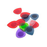 Alice AP-100JM Durable Clear Guitar Pick (1.0-3.0 mm)