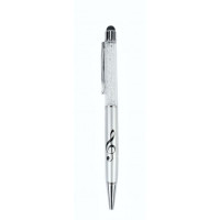 Agifty Stylus pen g-clef silver/crystal