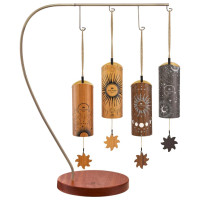 MEINL CBCS4SET Sonic Energy 4-piece Cosmic Bamboo Chime Set + Stand