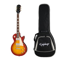 Epiphone Les Paul Standard 50s Figured - Washed Cherry Sunburst with Premium Gig Bag