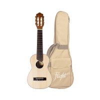 Flight GUT350 SP/SAP Guitarlele, Spruce Top, Sapele B&S, Walnut, w/Bag