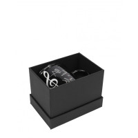 Agifty Mug ''All I need is music'' black 350 ML (new bone china) with gift case