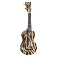 Mahalo soprano ukulele, zebra