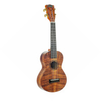 Mahalo MA2KA concert ukulele, photo flame koa
