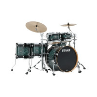 TAMA MBS52RZS-MSL Molten Steel Blue Burst STARCLASSIC PERFORMER Drum Kit 10, 12, 14, 16, 22