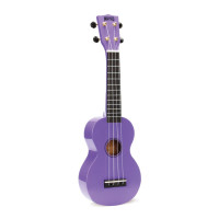 Mahalo ukulele, soprano, purple, with bag