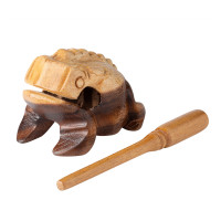 NINO513NT Percussion Wood Frog Güiro - Small