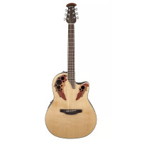 Ovation CE44-4-G E-Acoustic Guitar Celebrity Elite Mid Cutaway Natural
