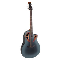 Ovation Celebrity Elite E-A Git. CE44-RBB-G Mid Cutaway, Reverse Blue Burst