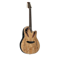 Ovation CE44P-SM-G E-Acoustic Guitar Celebrity Elite Plus Mid Cutaway Natural Spalted Maple