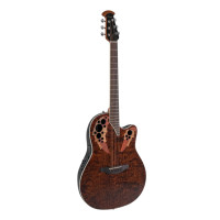 Ovation Celebrity Elite Plus E-A Git. CE48P-TGE-G Super Shallow, Dark Tiger Eye