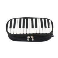 Agifty Pencil case keys black LUX 21*11*6 cm