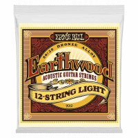 Ernie Ball Earthwood Light 12-String 80/20 Bronze Acoustic Guitar Strings 