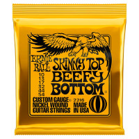 Ernie Ball Skinny Top Beefy Bottom Slinky Nickel Wound Electric Guitar Strings 10-54 Gauge