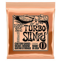 Ernie Ball Turbo Slinky Nickel Wound Electric Guitar Strings 9.5-46 Gauge