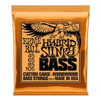 Ernie Ball Hybrid Slinky Nickel Wound Electric Bass Strings