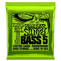 Ernie ball Regular Slinky 5 str Nckl Wnd Elec Bass Strings
45 130