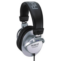 Roland RH-200S, Monitor Grade Closed Stereo Headphone (Silver)