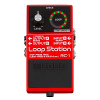 Boss RC-1 Compact Pedal Looper With Loop Indicator Dial 