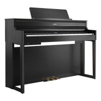 Roland HP704-Ch Set Premium Concert Class Piano (Charcoal Black)