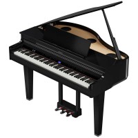 Roland GP-6-Pe Mini Grand With Piano Reality Premium Technology (Polished Ebony)