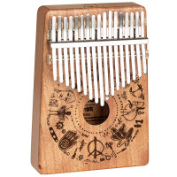 Sela Art Series Kalimba 17 Free Spirit