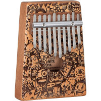 Sela Art Series Kalimba 10 Little Monster Laser