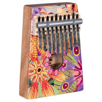 Sela Art Series Kalimba 10 Flower Power