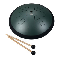 Sela Melody Tongue Drum 10“ C Golden Gate Dark Green