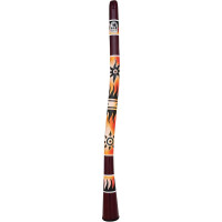 Toca Curved Didgeridoo Tribal Sun Didg-Cts