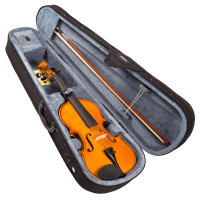 Valencia V400 4/4 Violin Outfit, W/Bow, Rosin & Case