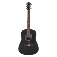 IBANEZ V54NJP-WK Acoustic guitar set (Weathered Black Open Pore)
