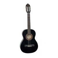 Valencia VC103BK 3/4 Classical Guitar, Black