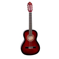 Valencia VC103RDS 3/4 Classical Guitar, Red Sunburst