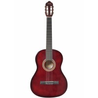 Valencia VC104RDS Classical Guitar, Red Sunburst