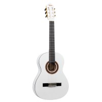 Valencia VC104WT Classical Guitar, White